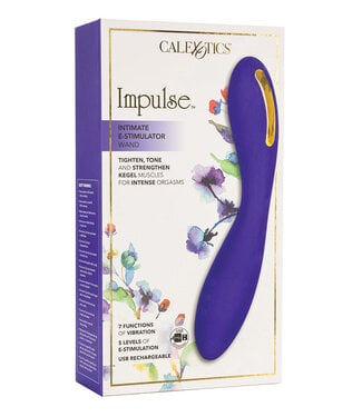 Impulse Intimate E-Stimulator Wand Purple 8.5"