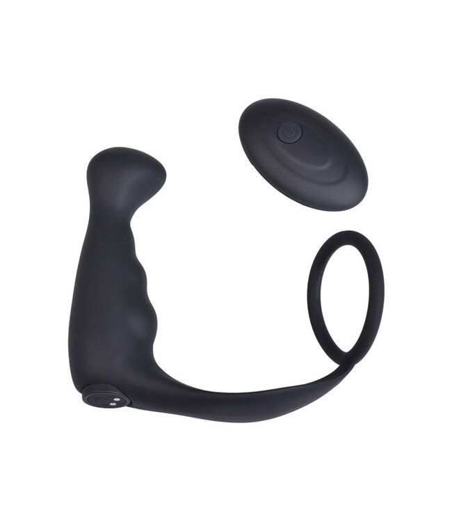 Magic Remote Slimfit Anal Plug Black