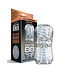 MSTR B8 Head Banger Beaded Clear-View Stroker Clear