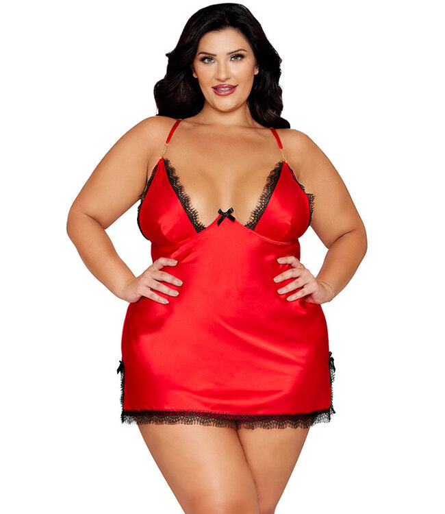 Charlie Plus Red Chemise 13646X