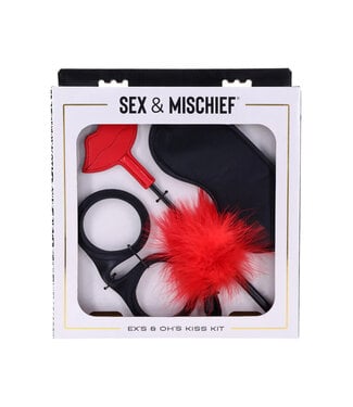 Sportsheets Sex & Mischief Ex's & Oh's Kiss Kit