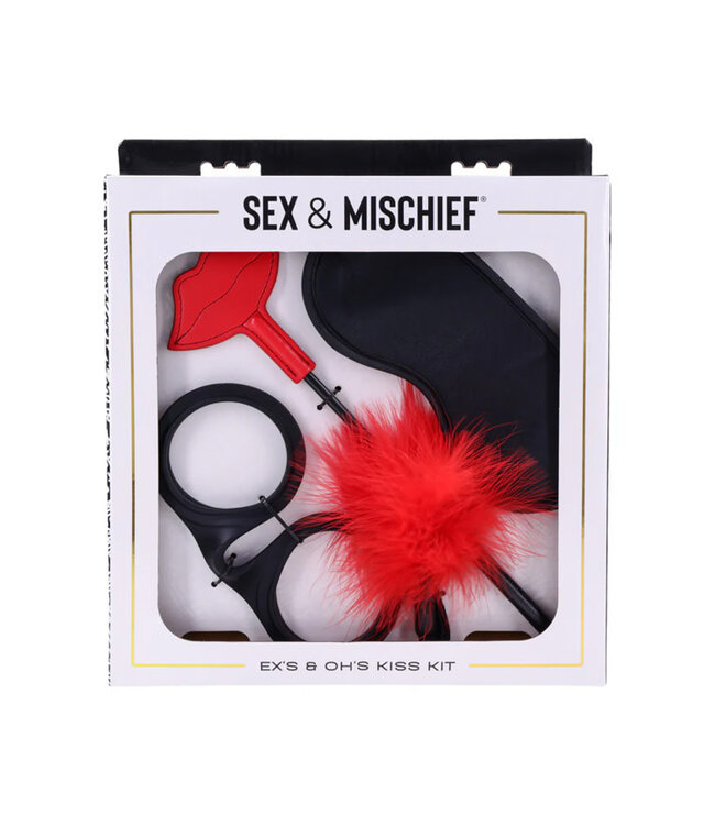 Sportsheets Sex & Mischief Ex's & Oh's Kiss Kit