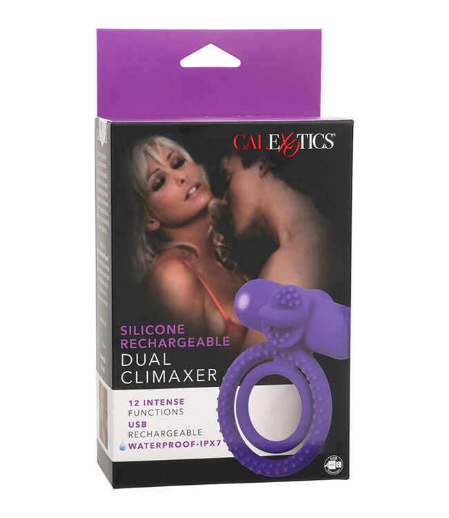 Silicone Rechargeable Dual Climaxer