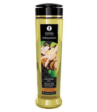 Shunga Organica Kissable Massage Oil Almond Sweetness 8oz