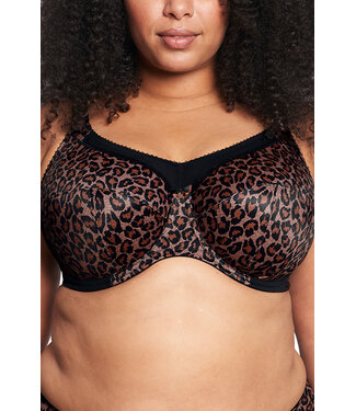 Goddess Kayla Full Cup Sark Leopard Bra GD6164