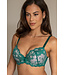 Pour Moi Amour Padded Balconette Push Up Bra Teal/Pink 1513