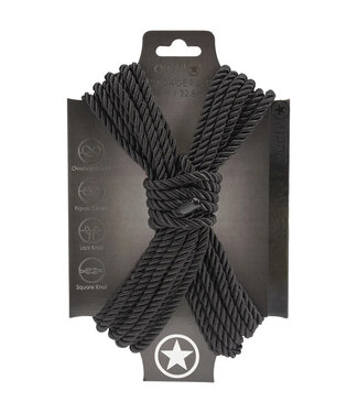 Ouch! Bondage Rope 10m Nylon Black