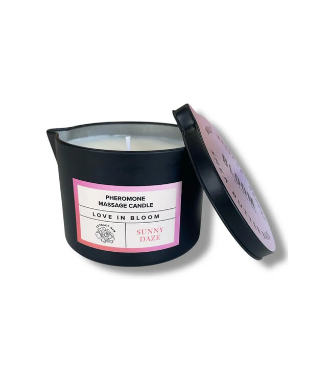 Eye of Love Bloom Pheromone Massage Candle Sunny Daze 5oz