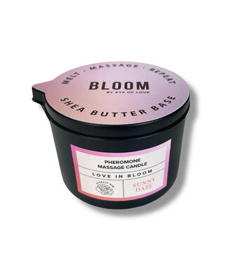 Eye of Love Bloom Pheromone Massage Candle Sunny Daze 5oz