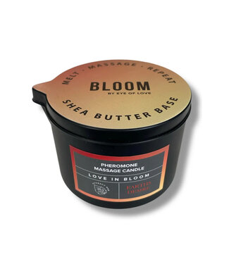 Eye of Love Bloom Pheromone Massage Candle Earth's Desire 5oz