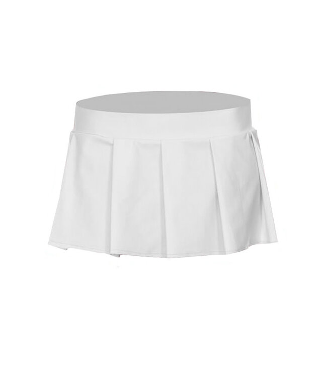 White Pleated Skirt 25075