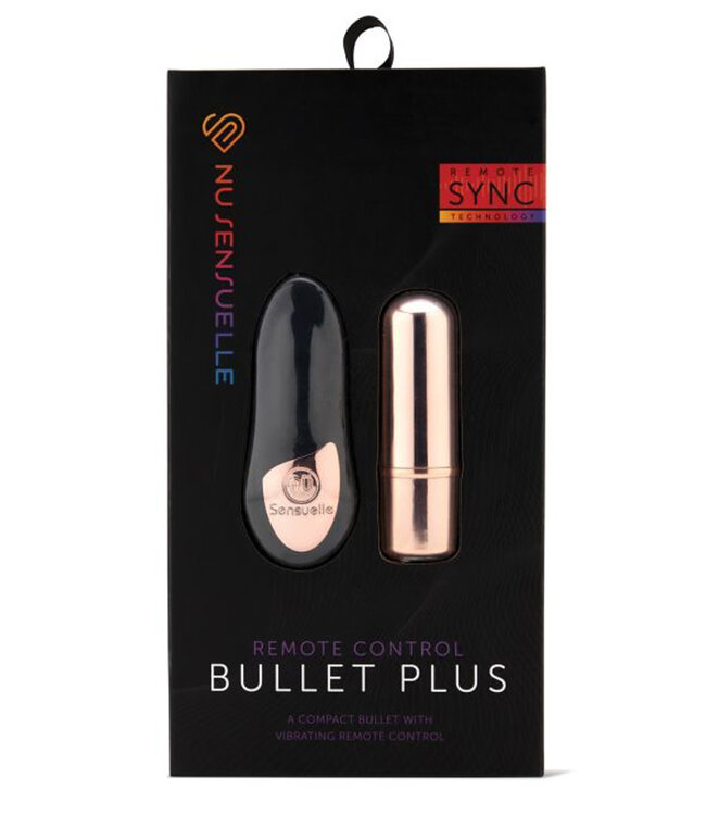 Nu Sensuelle Remote Control Wireless Bullet Plus Rose Gold