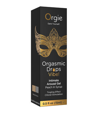 Orgie Orgasmic Drops Vibe Peach In Syrup