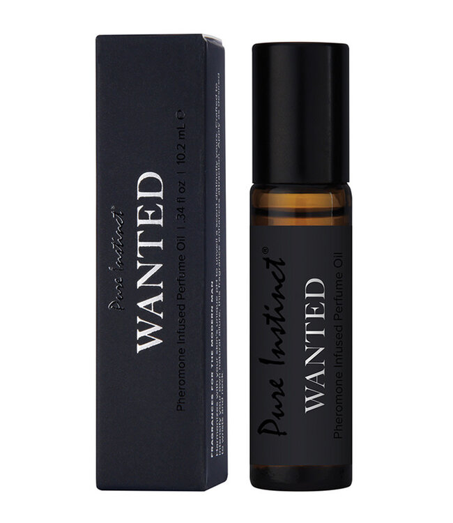Pure Instinct Men's Collection Pheromone Perfume Oil Wanted 10.2ml