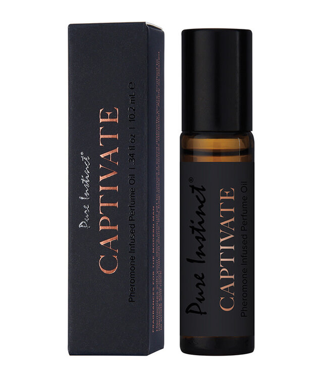 Pure Instinct Men's Collection Pheromone Perfume Oil Captivate 10.2ml