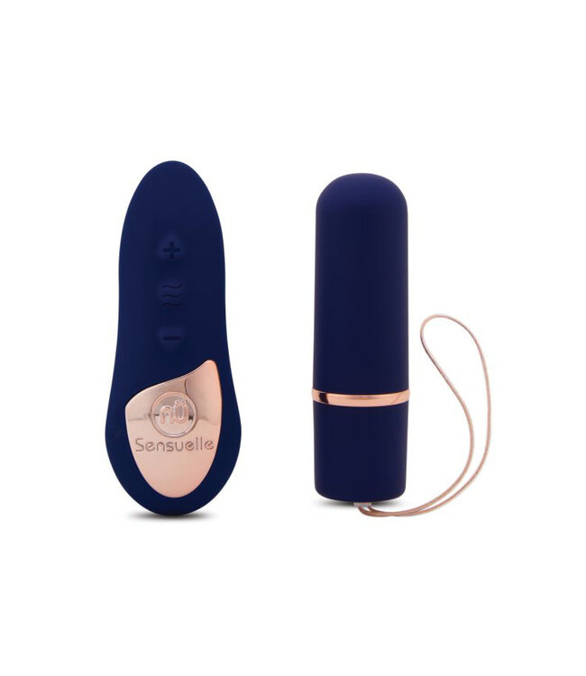Nu Sensuelle Remote Control Wireless Bullet Plus Navy Blue
