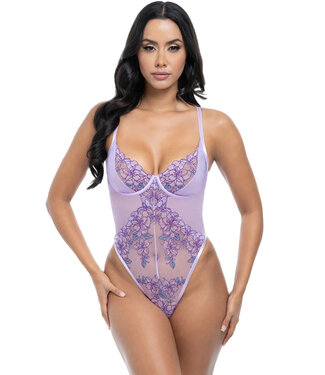Delilah Plus Lavender Teddy 51-12002X