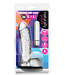Naturally Yours Vibrating Ding Dong with Balls 6.5in Clear