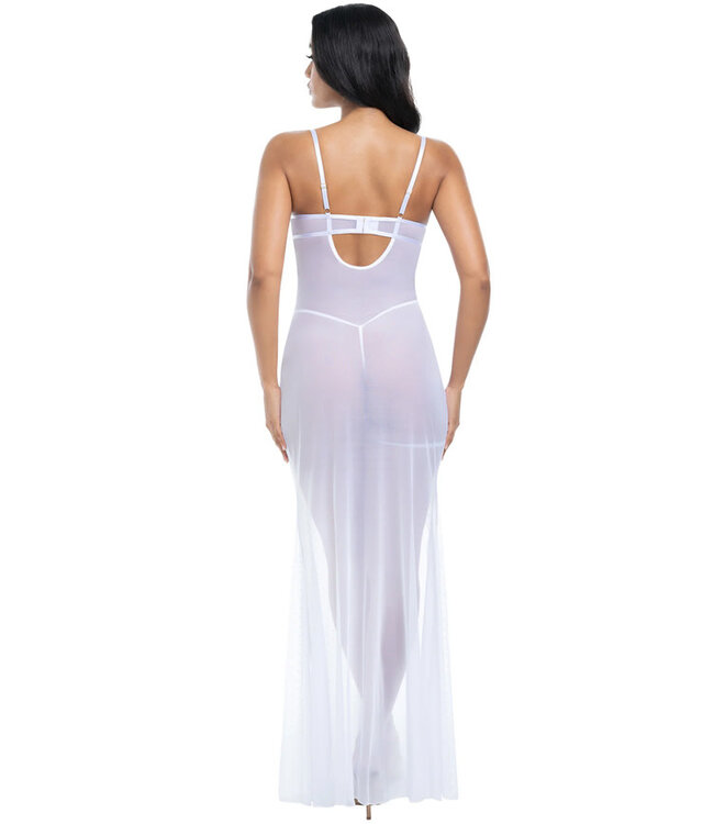 Livia White Long Gown 74-12000