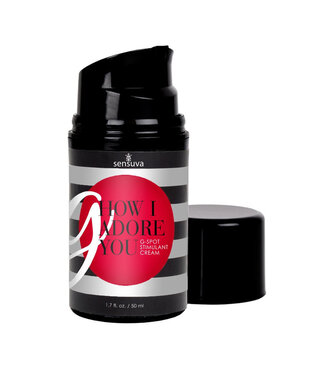 Sensuva G, How I Adore You G-Spot Stimulant Cream 1.7oz