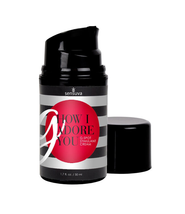 Sensuva G, How I Adore You G-Spot Stimulant Cream 1.7oz