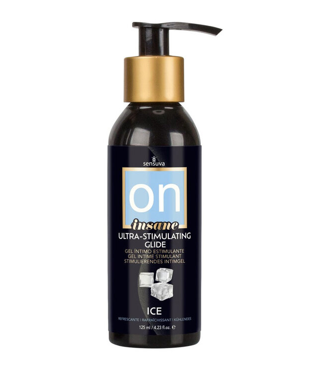Sensuva Ultra-Stimulating ON Insane Ice Personal Moisturizer 4oz
