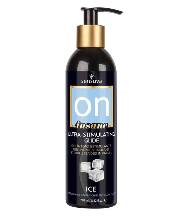 Sensuva Ultra-Stimulating ON Insane Ice Personal Moisturizer 8oz