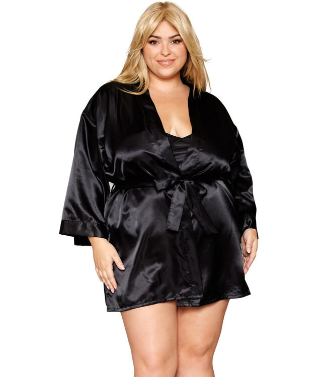 Tana Plus Black Chemise 3717X