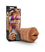M for Men Isabella Oral Stroker with Bullet Vibrator Tan