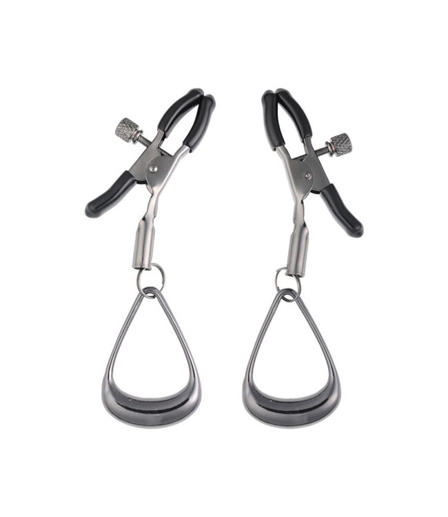 Sportsheets Velvet Noir Tuggable Nipple Clamps