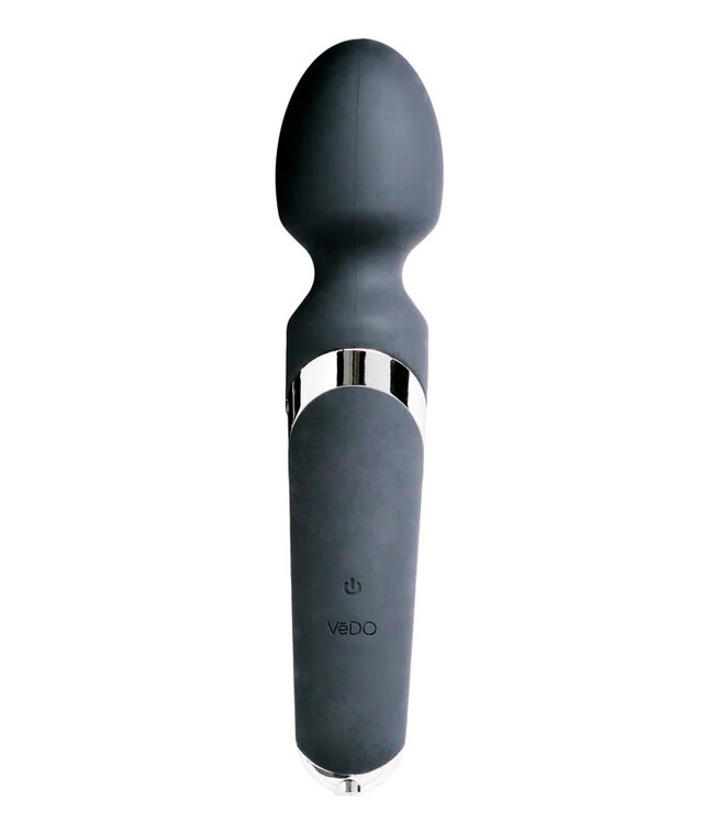 VeDO Wanda Rechargeable Wand Vibe Just Black