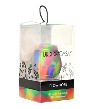 Bloomgasm Glow Rose Glow-in-the-Dark Rose Clit Stimulator