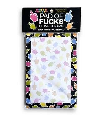 Pad of F***s I Have to Give Notepad