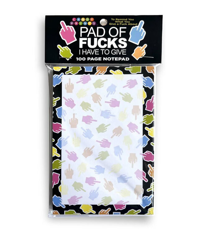 Pad of F***s I Have to Give Notepad