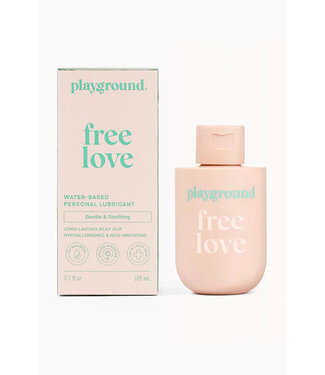 Playground Free Love Extra-Gentle Water-Based Personal Lubricant 3.7oz
