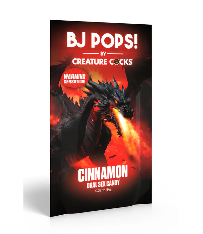 Creature Cocks BJ Pops! Cinnamon