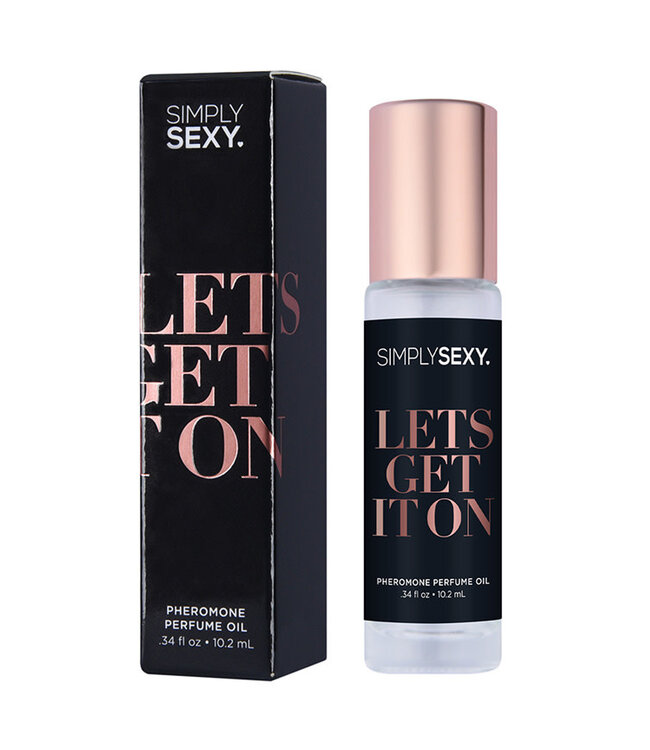 Simply Sexy Confessions Pheromone Oil Roll On Let's Get it On .34oz