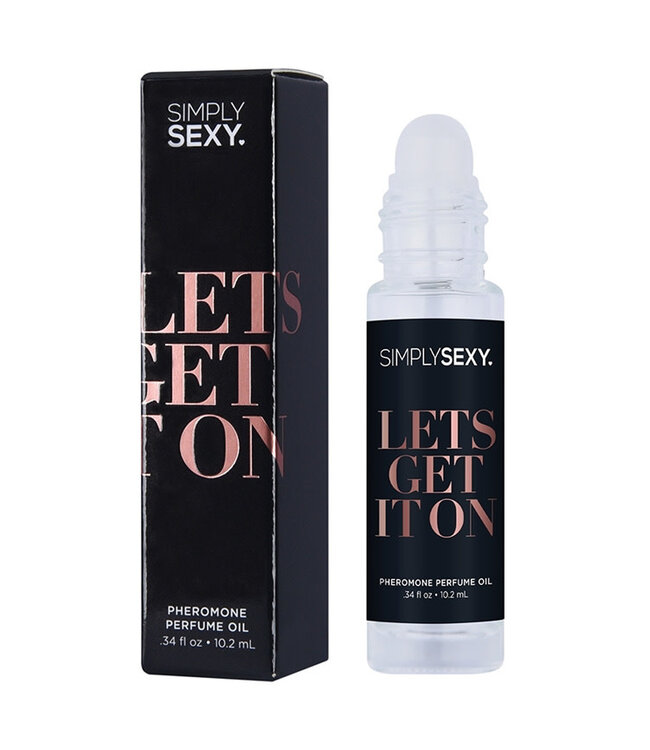 Simply Sexy Confessions Pheromone Oil Roll On Let's Get it On .34oz