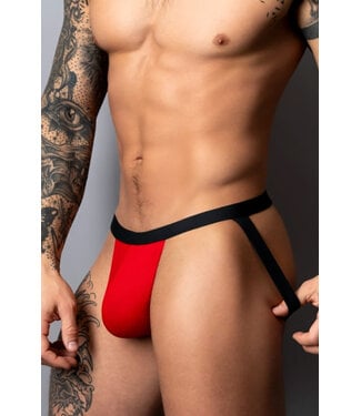 Carl Red/Black Men's Jockstrap 349300