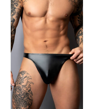Nathen Black Men's Bong Thong 442301