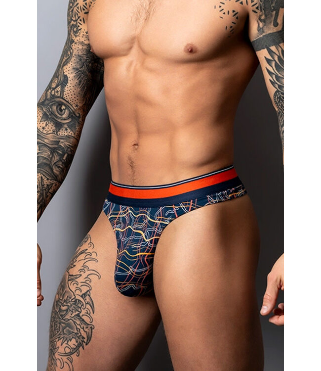 Jason Navy Men's Thong 412299