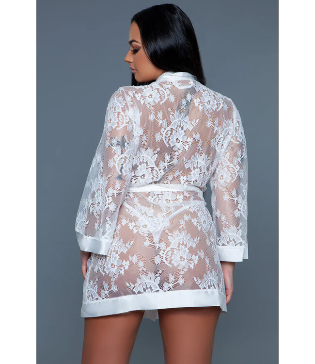 Delia White Robe 2275