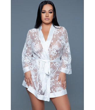 Delia White Robe 2275