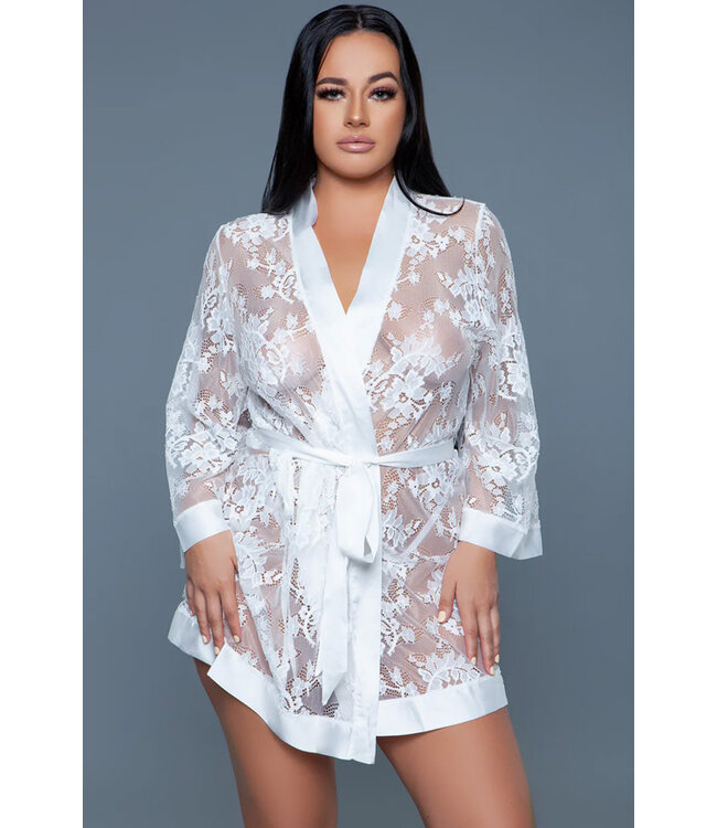 Delia White Robe 2275