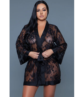 Delia Black Robe 2275