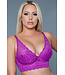 Be Wicked V Neck Magenta Bra 2217
