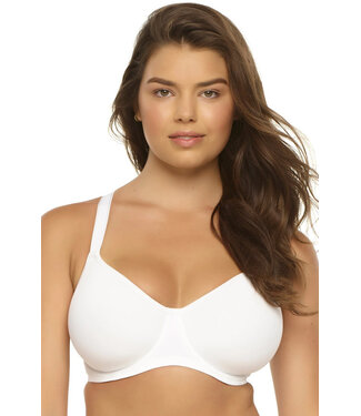 Felina Topaz Breathable & Cooling White T-Shirt Bra 285077
