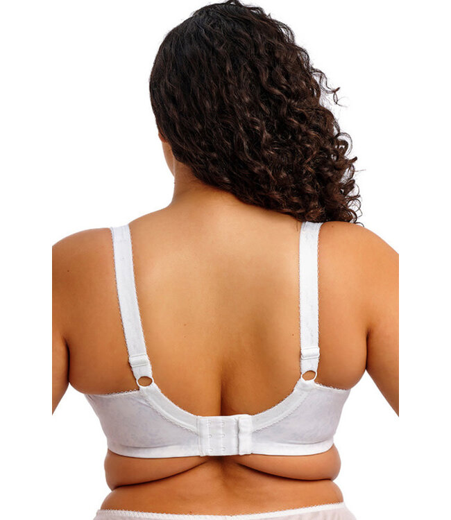 Elomi Lucie Stretch Plunge White Bra EL4490
