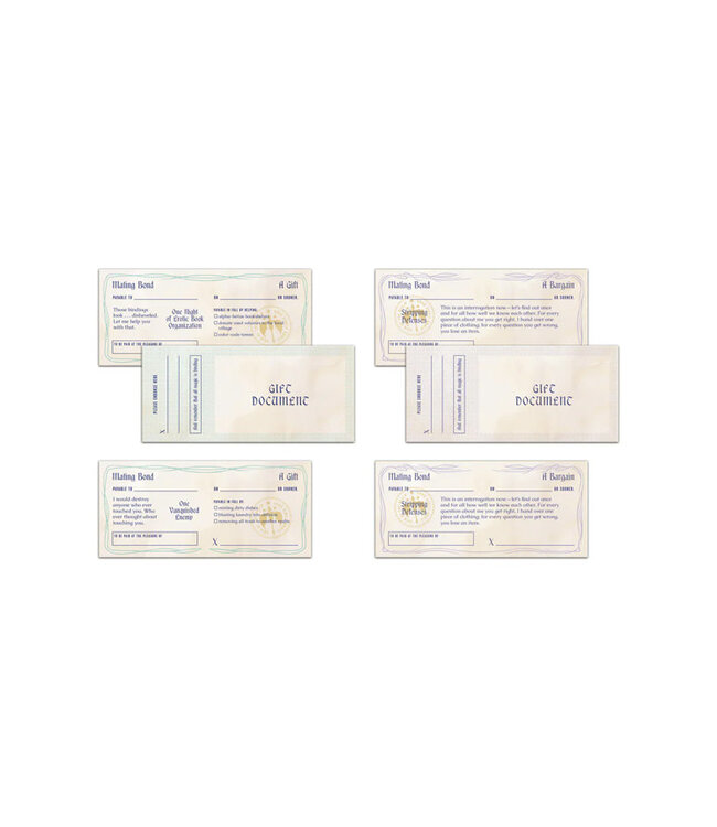 Romantasy Sex Checks: 60 Certificates for Making Magic Between the Covers