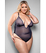 Cammie Plus Navy Teddy 2442X